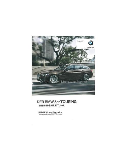 2013 BMW 5 SERIE TOURING INSTRUCTIEBOEKJE DUITS, Autos : Divers, Modes d'emploi & Notices d'utilisation, Enlèvement ou Envoi