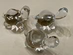 Beeldje - Collectie schildpadden, schildpad set (41) - Glas,