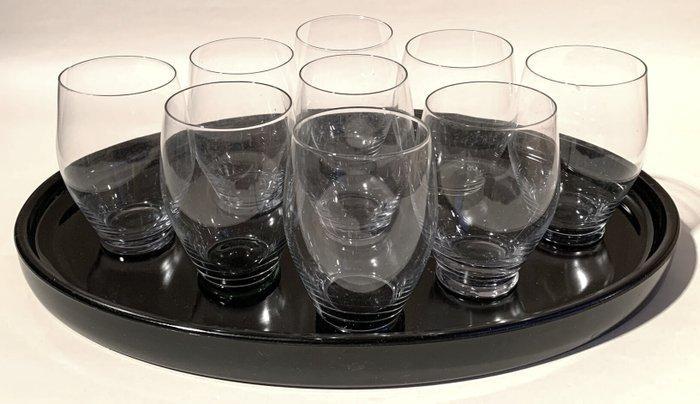 Glasfabriek Leerdam e.a. - A.D. Copier e.a. - Drinkset (10), Antiek en Kunst, Antiek | Glaswerk en Kristal