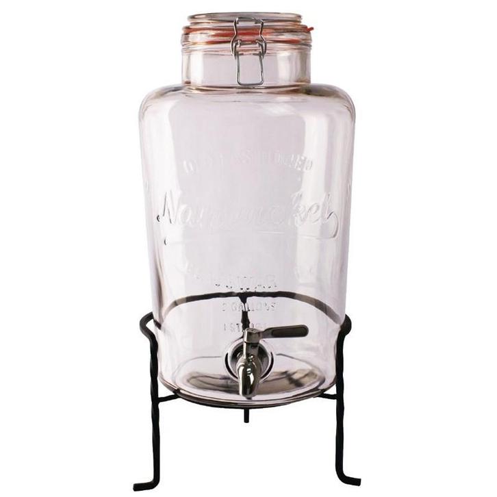 Waterdispenser Nantucket | Glas | 8.5L | Klemdeksel |, Zakelijke goederen, Horeca | Keukenapparatuur, Nieuw in verpakking, Verzenden