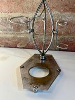 Art Deco Lavabo - Metaal - Scheerspiegel - jaren dertig, Antiek en Kunst
