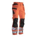 Jobman 2377 pantalon dartisan hi-vis c50 orange/noir, Nieuw