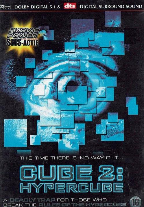 Cube 2 Hypercube (dvd nieuw), Cd's en Dvd's, Dvd's | Actie, Ophalen of Verzenden