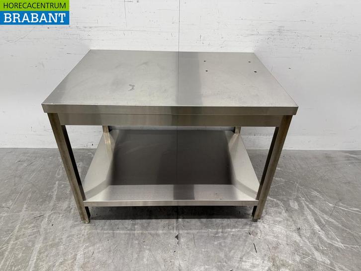 Table de travail en acier inoxydable avec étagère inférieure, Articles professionnels, Horeca | Autre, Envoi