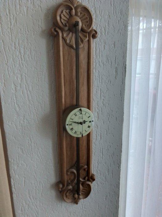 Klok - - Eik - 1980-1990, Antiek en Kunst, Antiek | Klokken