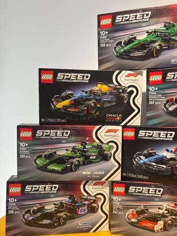 Lego Set - Speed Champions - Lego F1 77247 77246 77248 77250 beschikbaar voor biedingen
