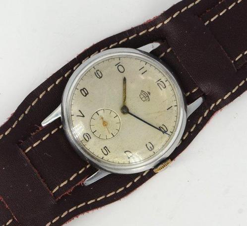 Thiel - Bauhaus Era ww2, 35mm, serviced - Zonder, Handtassen en Accessoires, Horloges | Heren