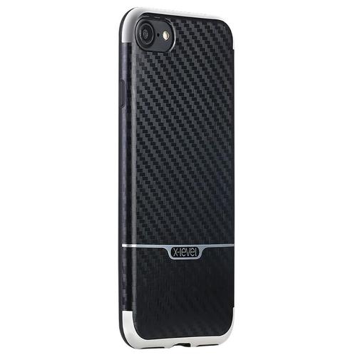 iPhone 7+ Plus X-LEVEL Goodcyl Carbon fiber Textuur Soft TPU, Telecommunicatie, Mobiele telefoons | Hoesjes en Screenprotectors | Apple iPhone