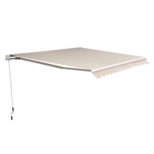 TRUUSK 4,5x3m Aluminium Knikarmscherm - Luifel voor Balkon -, Caravans en Kamperen, Voortenten en Luifels, Verzenden