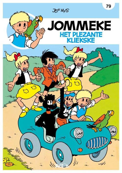 Jommeke strip - nieuwe look 79 - Het plezante kliekske, Boeken, Stripverhalen, Gelezen, Verzenden