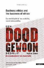 Business ethics and the business of ethics 9789054875116, R. Vanmolkot, Verzenden