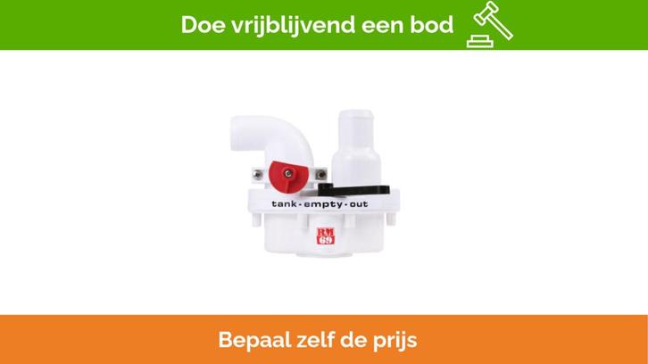 Bieden: RM69 white 3-way toilet valve for closed, Watersport en Boten, Bootonderdelen, Ophalen of Verzenden