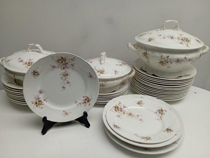 Estampillé ecusson céramique de la société de Maestrich, Antiek en Kunst, Antiek | Glaswerk en Kristal