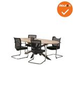 Mauforce Eclips vergadertafel  - Stervoet  - 220x110cm - Bla, Vergader- of Presentatieruimte, Ophalen of Verzenden, Nieuw zonder verpakking