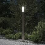 vidaXL Bolderverlichting met sensor 110 cm roestvrij staal, Verzenden, Nieuw