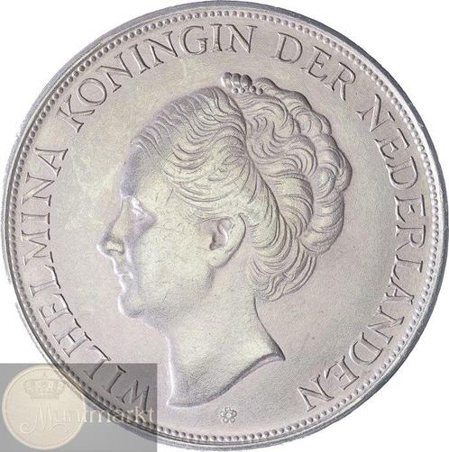 Nederland. Wilhelmina. 2 1/2 Gulden 1943 Palmboom Denver, Postzegels en Munten, Munten | Nederland