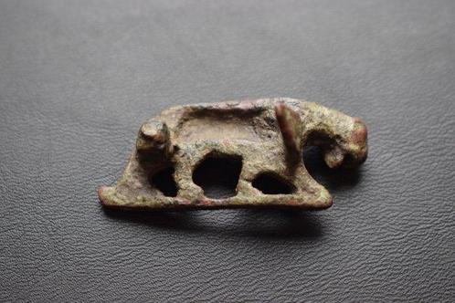 Romain antique, Empire Bronze Fibule en bronze dune, Antiek en Kunst, Antiek | Overige Antiek
