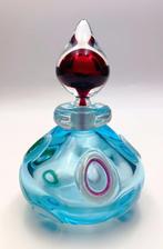 Franco Moretti - Murano - flacon de parfum bleu - Verre, Antiquités & Art, Antiquités | Verre & Cristal
