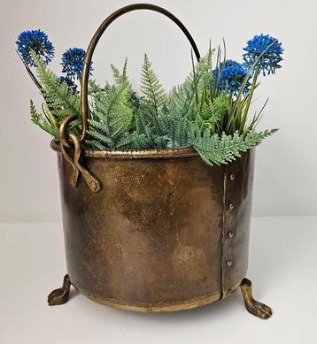 Handgenagelde Bloembak / Houtbak - 5.4 kg! - Pot de fleurs -