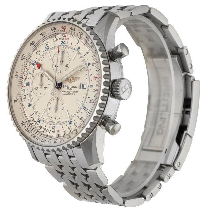Breitling - Navitimer World - A2432212/G571 - Heren -, Handtassen en Accessoires, Horloges | Heren
