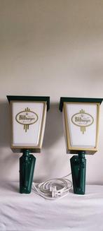 BITBURGER lichtbak reclame - Lichtbak (2) - Metalen,, Antiek en Kunst