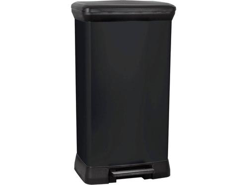 Curver Decobin Prullenbak - 50L - 39x29x72 cm - Zwart, Huis en Inrichting, Woonaccessoires | Overige, Zo goed als nieuw, Verzenden