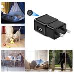 USB Oplader met Security Camera - 1080p HD Camcorder Motion, Nieuw, Verzenden