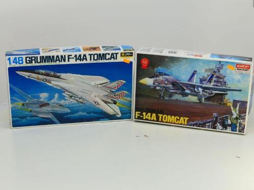Schaal 1:48 Academy 1659 Fujimi 5A29-2000 Grumman F14A To..., Hobby en Vrije tijd, Modelbouw | Vliegtuigen en Helikopters, Gebruikt