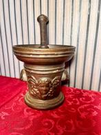 Mortier et pilon (2) - Fonderie (fer) - Mortier décor
