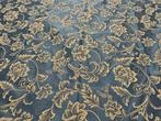 Koninklijke elegantie in goud en blauw - Meubelstof - 2.7 m