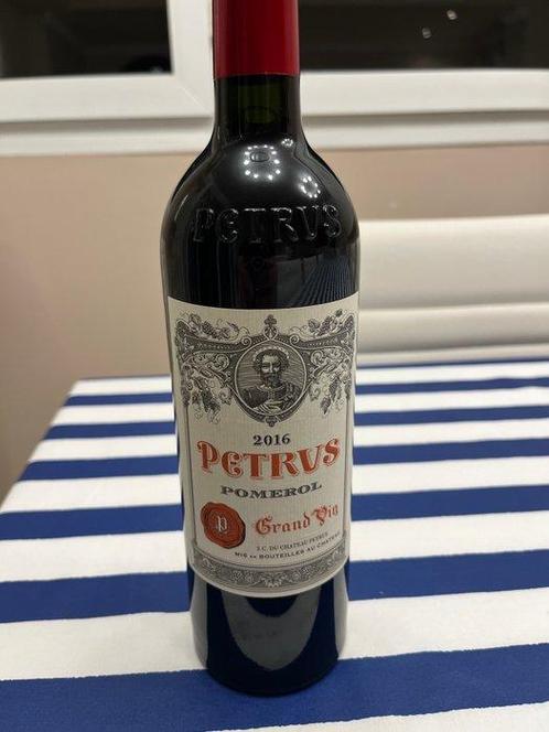 2016 Petrus - Pomerol - 1 Fles (0,75 liter), Verzamelen, Wijnen
