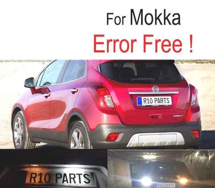 Kit 4 Ampoules Led Intérieur Pour Opel Mokka 12-, Auto-onderdelen, Verlichting, Verzenden