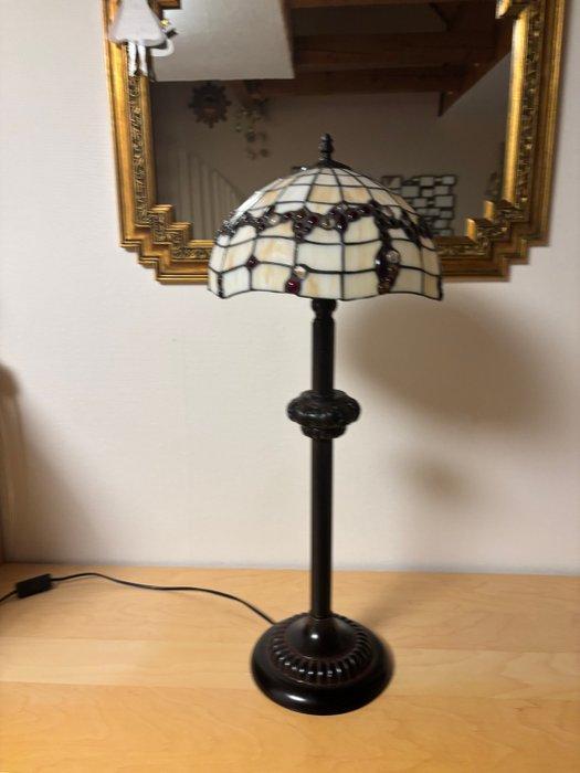 Honsel Leuchten - Tafellamp - Tiffany Art-Buntglas, Antiek en Kunst, Curiosa en Brocante