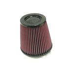 K&N Universeel filter - carbonvezel top - 102mm aansluiting,, Verzenden, Nieuw