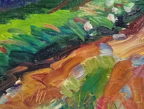 José Mendoza (1943) - Verano mediterráneo, Antiek en Kunst, Kunst | Schilderijen | Klassiek