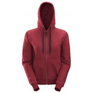 Snickers 2806 dames zip hoodie - 1600 - chili red - base -, Bricolage & Construction, Vêtements de sécurité