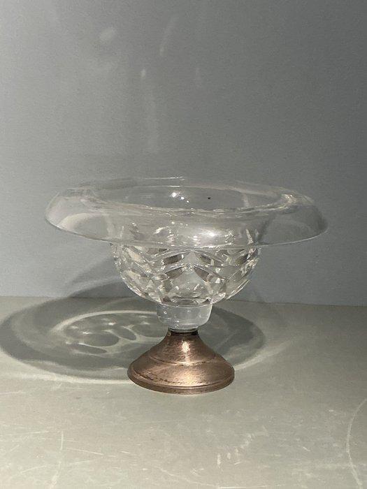 Schaal - kristal zilver - 2e gehalte zilver, Antiek en Kunst, Antiek | Zilver en Goud