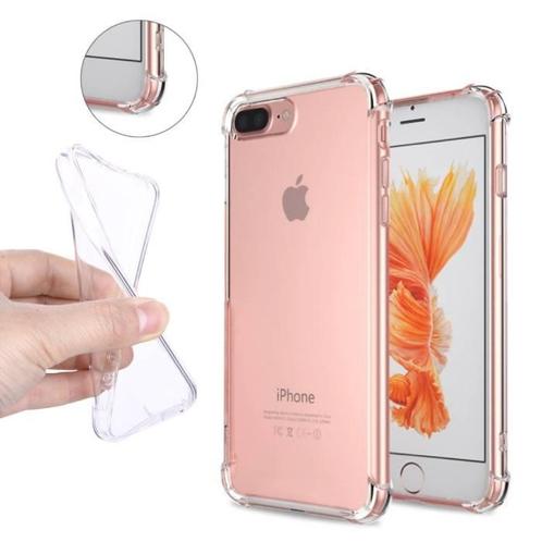 iPhone 8 Transparant Clear Bumper Case Cover Silicone TPU, Telecommunicatie, Mobiele telefoons | Hoesjes en Screenprotectors | Apple iPhone