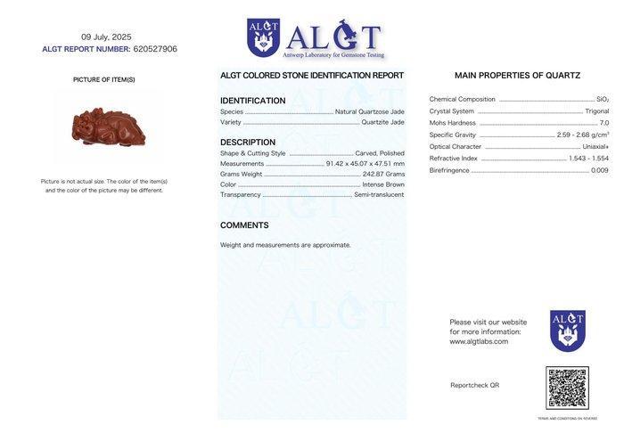 Zonder reserve - ALGT-gecertificeerd - Zeer exclusieve, Verzamelen, Mineralen en Fossielen