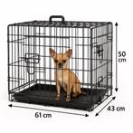 Flamingo Hondenbench S – Opvouwbare Hondenbench Auto –, Fietsen en Brommers, Verzenden, Nieuw, Flamingo