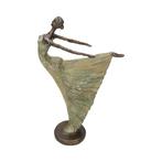 sculptuur, Abstracte ballerina - 42 cm - Brons