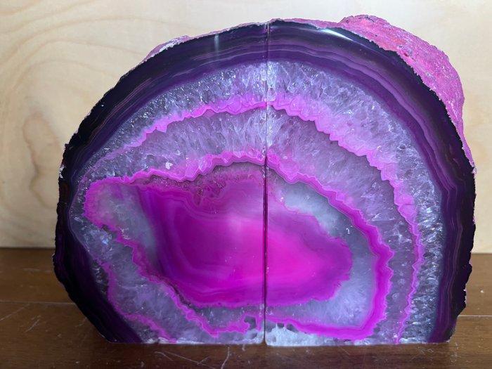 Agaat Bol - Hoogte: 20 cm - Breedte: 15 cm- 4.9 kg - (1), Verzamelen, Mineralen en Fossielen