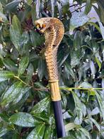 Canne de marche - Métal, En alliage, alliage de cuivre -, Antiquités & Art