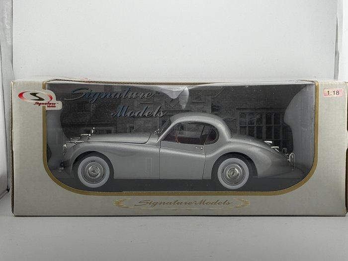 Signature Models 1:18 - Modelauto - Jaguar XK 120 silver, Hobby en Vrije tijd, Modelauto's | 1:5 tot 1:12