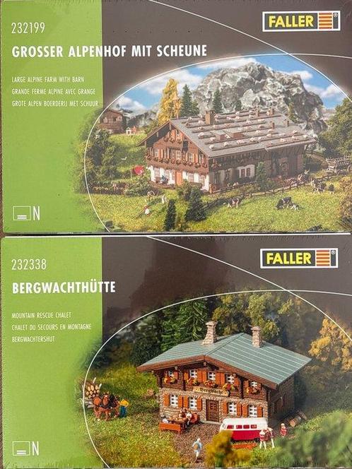 Faller N - 232199/232338 - Modeltreinlandschap (2) - Sealed, Hobby en Vrije tijd, Modeltreinen | N-Spoor