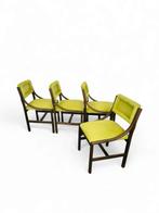 Chaise - Palissandre - Groupe de quatre chaises en, Antiquités & Art