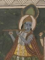 Grote Indiase Pichwai-schilderkunst - Krishna en de Gopis -