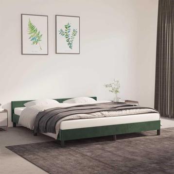 Donkergroen Bed 180x200 | Retour Deal | Koopje! (bedden) beschikbaar voor biedingen