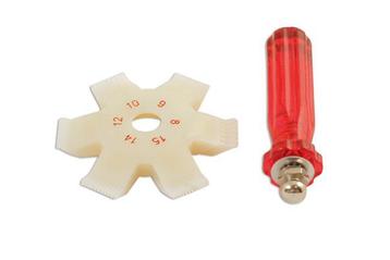 Universele tool voor het rechttrekken van radiatorvinnen., Ophalen of Verzenden