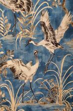 Exclusieve Oosterse stof met Manchurian Reigers - 300x280cm, Antiek en Kunst